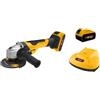 POWERPLUS Smerigliatrice angolare a batteria 4Ah caricabatteria in valigetta PH2120 POWERX