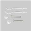 FISCHER MENSOLA PER RADIATORI IN GHISA E ACCIAIO TF7/100B - TF7/75B - Foro 16 mm - Prof.