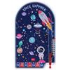 Legami- Mini Flipper, Gioco Portatile, 17,7x29 cm, Tema Space, PBG0004