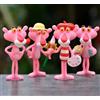 THE PINK PANTHER 4PZ/SET ACTION FIGURES LA PANTERA ROSA 7-8CM CARTOON