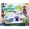 Hasbro HSBG01235X0 Spidey - Dino-Webs: Ghostasaurus e Spidey