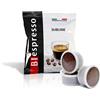 BIESPRESSO 100 Capsule Cialde Caffe caffe Compatibili KIMBO ILLY UNO SYSTEM Miscela Sublime