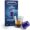 Caffè Borbone 100 Capsule Alluminio Compatibili con Nespresso Miscela Mia Napoli Caffè Borbone
