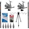 canna pesca fondo feeder carpa trota mare surfcasting tripode piombi filo ami ki
