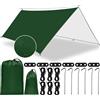 NCKIHRKK Tarp Campeggio 3X3M Telo Tenda Impermeabile Accessori Campeggio Tenda Parasole