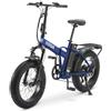 NILOX X8 PRO (BLUE) - FAT BIKE - TELAIO PIEGHEVOLE - RUOTE 20 X 4 - MOTORE 250W