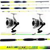 Canna Pesca Eging Seppia Totanara Kit Mare Mulinello Barca C0mbo 2 Pezzi mt. 1,8
