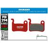 Galfer COPPIA PASTIGLIE FRENI SHIMANO XT, LX, SAINT, XTR, ROSSO