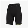 ALE' Boxer con fondello ciclismo donna ALE' ENDURO PADDED LINER nero 2026