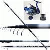 Canna Da Pesca Bolognese Mare Lago Fiume Passata Metri 7 - 8 - 9 Con Mulinello