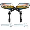 kmt style Specchietto Retrovisore Moto Cross Bici Elettrica Specchio Destro Sinistro Regol