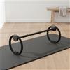 Hula Hoop con Maniglie Cuscinetti Silenziosi Attrezzo Ginnico a Rotazione