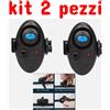Avvisatore Acustico Pesca Surfcasting Carpfishing Allarme Sonoro Carpa Kit Pz. 2