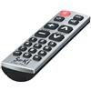 SeKi - Telecomando universale programmabile Easy Plus, colore: Argento/Nero