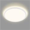 Briloner Leuchten Plafoniera a LED con retroilluminazione, 18 Watt, 2400 Lumen,