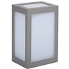 Lampada Applique LED 12W, Wall Light Cube Grigio Bianco Naturale 4000K