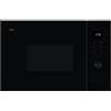 AEG OS5MG20EB Forno a microonde integrabile, 20 l, 800 W, funzione griglia, display a LED touch, apertura elettronica, colore nero con finitura inox anti-impronte