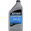 QUICKSILVER OLIO QUICKSILVER GEAR LUBE PER PIEDE POPPIERO E INGRANAGGI 80W-90 TANICA 1 LITRO