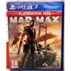MAD MAX PS4 PLAYSTATION HITS ACTION ISPIRATO AL FILM PAL UK CON ITALIANO NUOVO