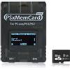 Bitfunx PSX MEMORY CARD GEN 2 DISPLAY LCD FUNCTION WITH SD CARD 8GB PS1/PS2 BITFUNX