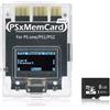 Bitfunx PSX MEMORY CARD GEN 2 DISPLAY LCD FUNCTION WITH SD CARD 8GB PS1/PS2 BITFUNX