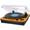 Trevi Giradischi Stereo 33 45 78 Giri Legno Trevi TT 1022 Bluetooth