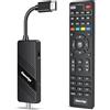 owerslyn Decoder digitale terrestre dvb-t2 Stick Fenner HDMI 1080p GX3 va dietro al tv