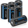 CITYORK 5000 mAh 1,2 V batterie ricaricabili NI-MH C a celle ricaricabili, ad al