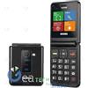 BRONDI FLIPPER TELEFONO CELLULARE A CONCHIGLIA DUAL SIM E FOTOCAMERA NERO