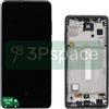 Samsung Display LCD Originale Samsung Service Pack per A52s 5G con frame Violet SM-A528F
