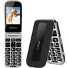 artfone F20 Telefono Cellulare per Anziani丨GSM Flip Telefoni Cellulari con Tasti