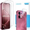 Geemee Pellicola Vetro Temperato per OPPO A6 Pro, 2+2 Pezzi Pellicola Protettiva + Pell