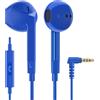 LUDOS FEROX Auricolari In Ear Cuffie Cuffiette con Filo e Microfono