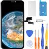 DISPLAY LCD OLED APPLE IPHONE X TOUCH SCREEN VETRO SCHERMO MONITOR COMPATIBILE