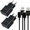 Dbzyln 2 Pack Caricatore Compatibile per Samsung Galaxy S7 Edge S6 Edge S4 S3 A6 J7 J6