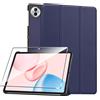 Rojeuinn Cover per Honor Pad 10 12.1" 2025 custodie +1 Pezzi Vetro Temperato,Gomma Protez