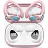 Chalvh Cuffie Bluetooth Sport, Auricolari Bluetooth 5.4 HiFi Stereo, 50H Cuffie Wireles