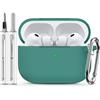 Inesore Compatible with AirPods Pro 3 Hülle(2025) with Cleaning Kit, Silicone Pr