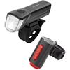 Fischer Set di illuminazione a LED, con lampada da pavimento a 360° per una ma
