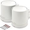Mobilefox 3 X supporto da parete adatto per TP-Link Deco X50 AX3000 Mesh WLAN Router Holde