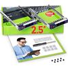 WorkDone 2 pezzi Caddy per disco rigido da 2,5 pollici per server PowerEdge Dell