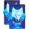 Rostsant Custodia Honor Pad X8a 11 Pollici Cover Libro Honor Pad X8a PU Stand Funzione Sl
