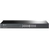 TP-Link TL-SF1016 16-Port 10/100Mbps Ethernet Switch, 19-inch Rack-Mount, Steel