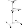Techly Trolley Universale per Notebook / Videoproiettore, Bianco