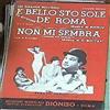 Spartito - È Bello Sto Sole de Roma Canzone Fox Vintage