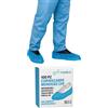 GEF Medica Copriscarpe Monouso CPE 100 pz Antiscivolo Impermeabili Cucitura a Macchina