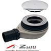 Geberit New PILETTA SIFONE Doccia 90 mm RIBASSATA H 30 mm cod. 150.583.21.1, Bia