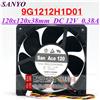 1PC SAONY 9G122H1D01 12038 12V 0.38A 12CM chassis cooling fan