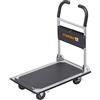 Meister 8985620 - Carrello pieghevole con piattaforma, carico massimo 150 kg