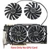 MSI GTX 1060 1070 1070ti 1080 1080ti ARMOR OC graphics cooling fan *
